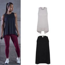 Tombo Women's open back vest - Womens Vests (t-shirt), 65% Polyester