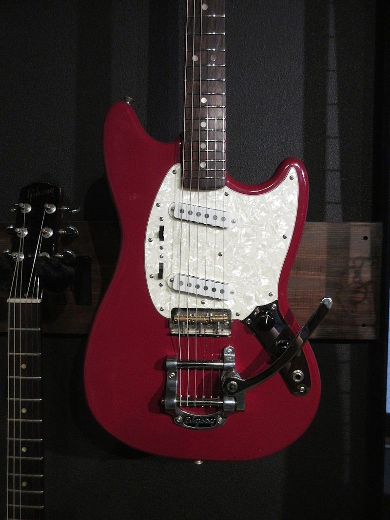 Fender 1966 Mustang Neck+duo Sonic Body Component Guitar 