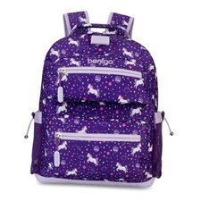Kids Print Durable  Water-Resistant Backpack  Lightweight 14  Unicorn
