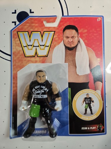 WWE Mattel Retro Series 9 Samoa Joe   Wrestling Ac...