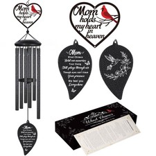 Memorial Gifts for Loss of Mom Wind Chimes,Sympathy Gifts for Loss of Mom,Ber...