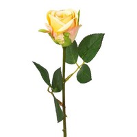 artplants KüNstliche Rose Embery, Gelb, 45Cm
