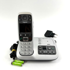 Gigaset E560A Telefon Set | Senioren DECT | Anrufbeantworter neue Akkus getestet