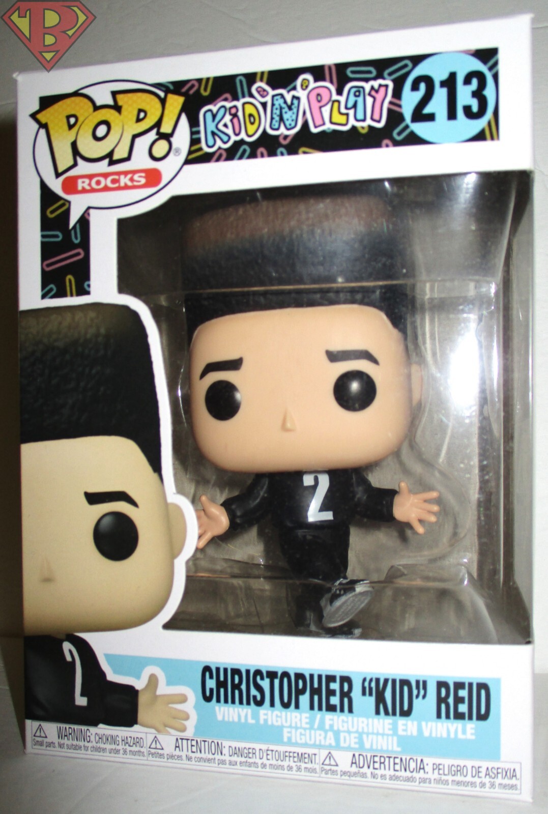 Christopher Kid Reid Pop Rocks 4&Quot; Vinyl Figure #213 Funko Mint 2021