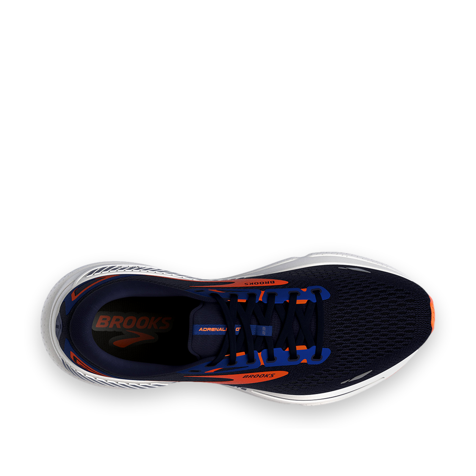 Brooks Adrenaline GTS 23 Men's Running Shoes Black Orange Sneakers