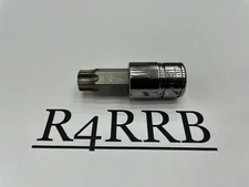 Snap-on Tools USA NEW 3/8" Drive T55 Standard Torx Bit Chrome Socket FTX55E