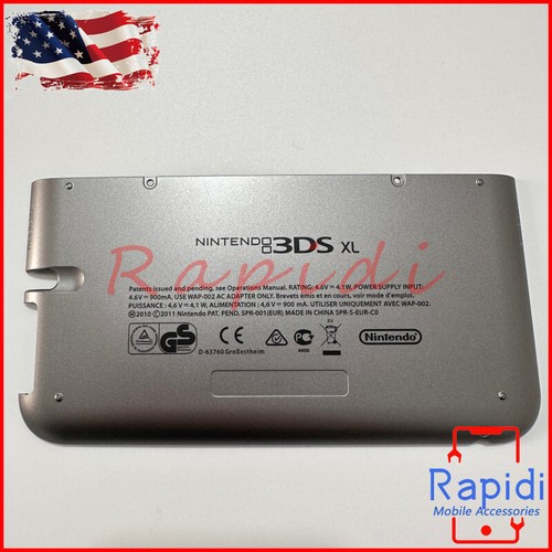 A&E Housing Shell Case Cover For Nintendo 3DS XL 3DS LL Old Console Sliver Gray - Picture 5 of 10