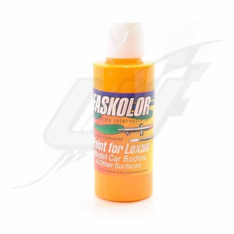 Faskolor Arancio Fuoco Fluo 60ml colore per aerografo ideale per lexan - PA40304