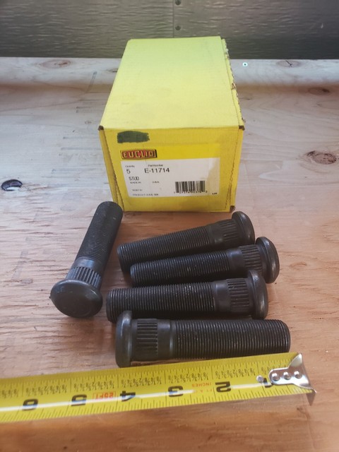 5 Pcs Euclid E 11714 Wheel Stud M10 9 X 1 5 X 4 162671K Made In USA 