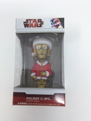 STAR WARS HOLIDAY C-3PO FUNKO POP CHRISTMAS 090924 Box Damage New