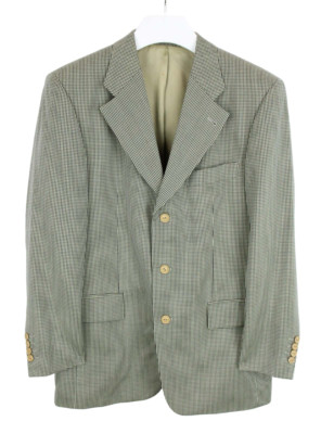 HUGO BOSS Tataglia Blazer Herren (EU) 48 Virgin Wool Super 100'S Kariert