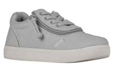 BILLY Z3762 Kids Grey Sport Inclusion Too Sneaker Zip Shoes Size 7 W