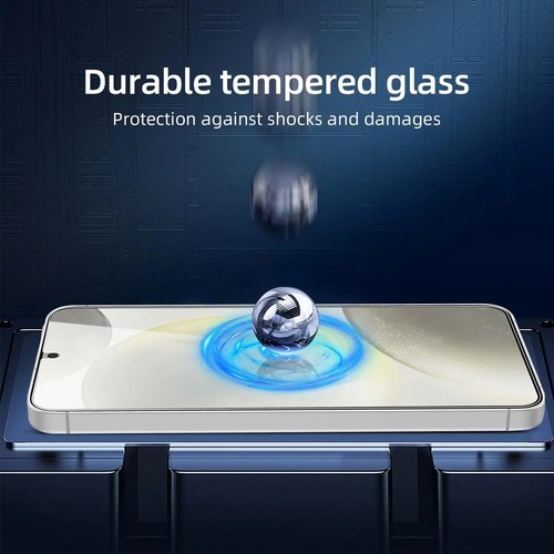 3pc Clear Screen Protector For Samsung Galaxy S25 Plus Ultra Tempered Glass Film - Picture 4 of 5