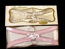  2 Box Set Vintage Perfumed Scented Padded Hangers Scent-sation  Andre RIchard