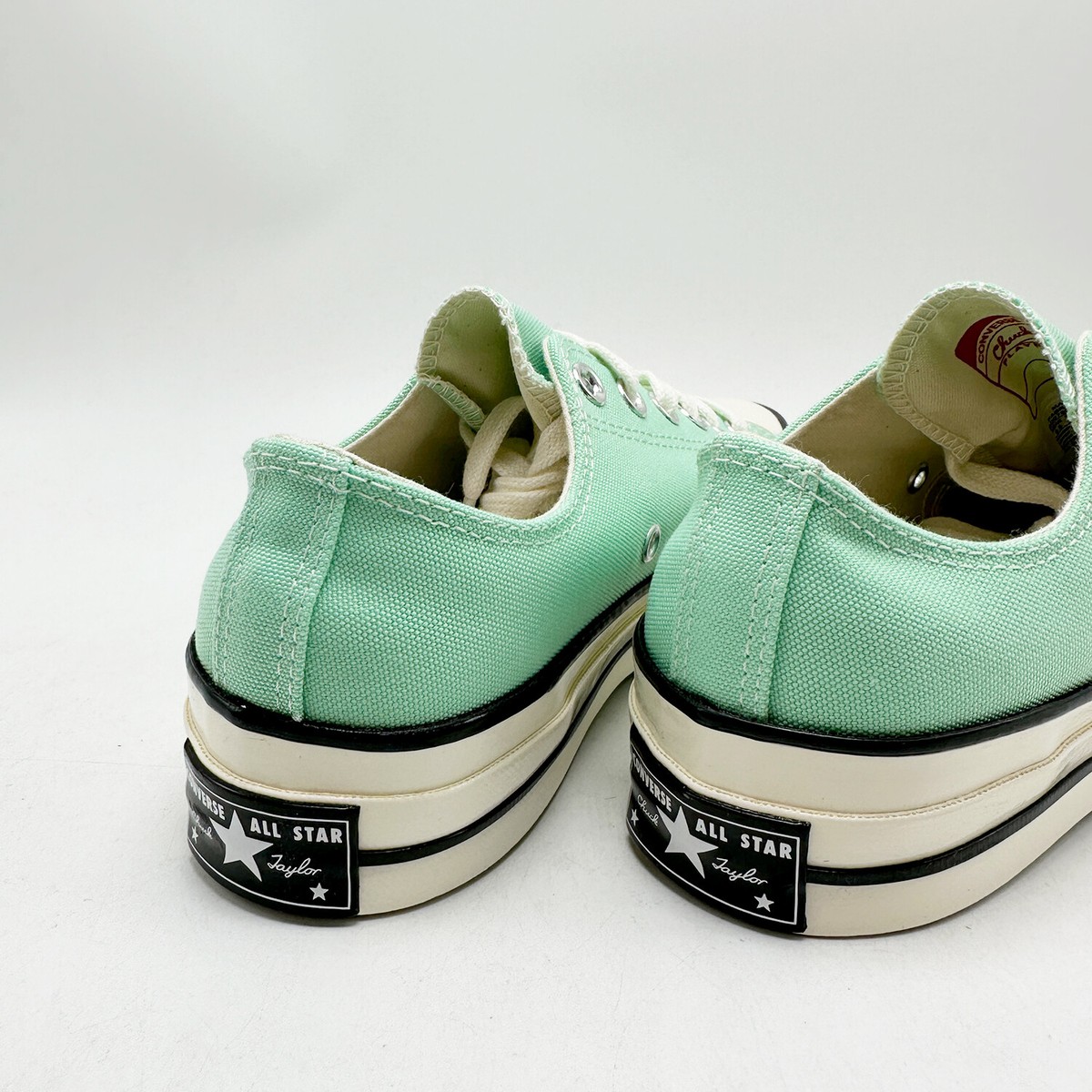 Unisex CONVERSE Chuck 70 Low Top Prism Green/Egret/Black (A00750C
