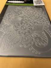 darice embossing folders Henna 4.25x 5.75