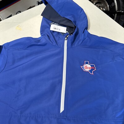 Cutter & Buck Anorak Charter pullover Jacket Texas Rangers Men s XL