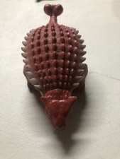 Vintage PLAYSKOOL Definitely Dinosaurs ANKYLOSAURUS 8" Toy Action Figure 1987