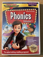 Rock N Learn: Phonics Volume 1 [DVD] NEW STILL SEALED