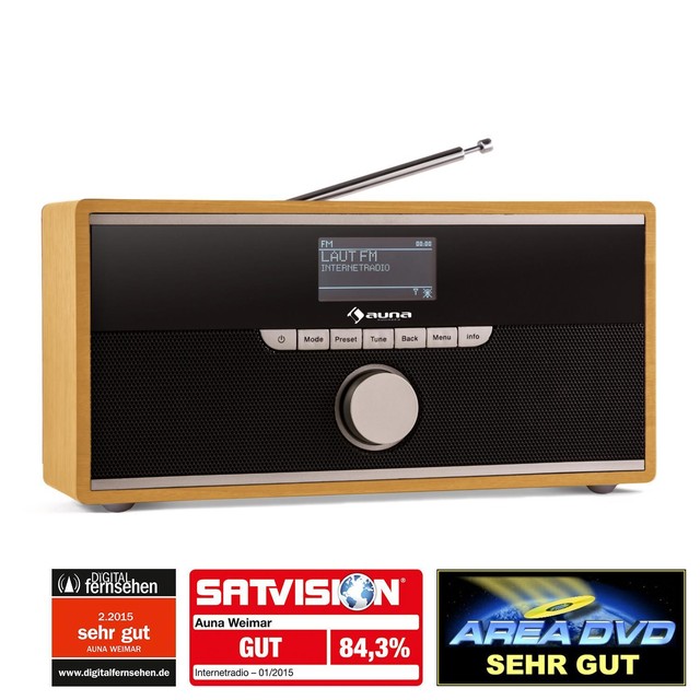 DAB WLAN Radio WiFi AUX FM Tuner Bluetooth Mp3 Strea