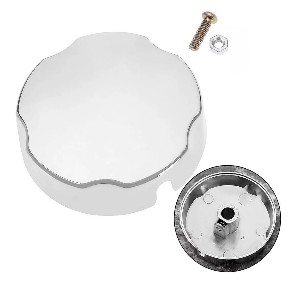 Chrome Plated Plastic Bath Control Knob Diameter 75mm Prevents Water