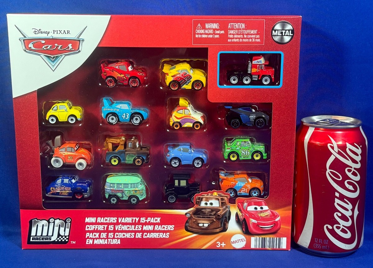 JOCKO FLOCKO MACK Pixar Cars MINI RACERS VARIETY 15-Pk LIZZIE