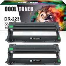 2 Pack CMYK DR223 Drum Compatible for Brother HL-L3210CW HL-L3230CDW MFC-L3710CW