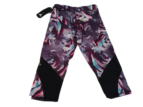 Adidas Big Girls Graphic Tights, Size M (10/12) - Picture 2 of 2