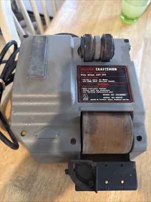 Sears Craftsman Wet Wheel Drill Bit & Knife Sharpener 319.669920