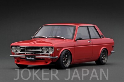 Ignition Model IG3306 1/18 Datsun Bluebird (510) Red JDM | eBay