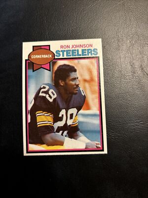 Baa-2 1979 Topps #351 Ron Johnson Pittsburgh Steelers￼ Rookie