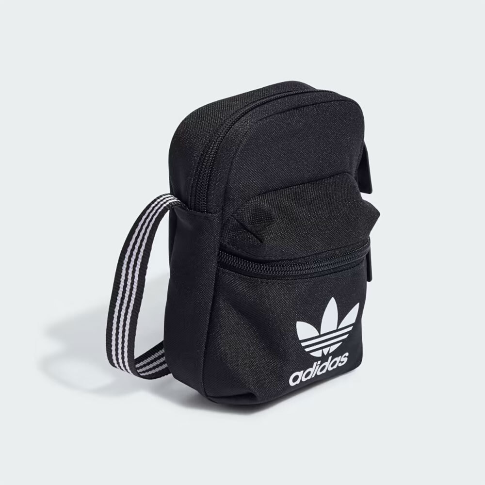 New Adidas Original ADICOLOR CLASSIC FESTIVAL BAG BLACK / WHITE