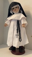 1950's Vintage Toni P91 Ideal Doll Made In USA DRESSED IN NUN OUTFIT WITH ROSARY