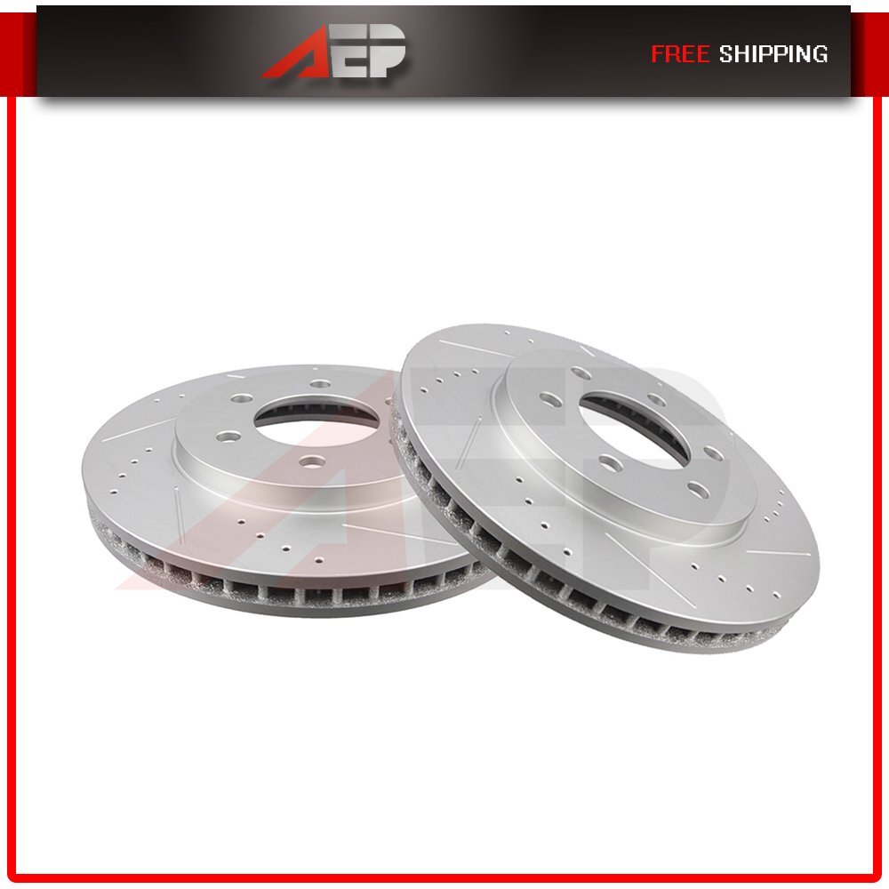 PowerStop Rotor Kit | 1998–2000 Lincoln Navigator (SC1872) main image 1
