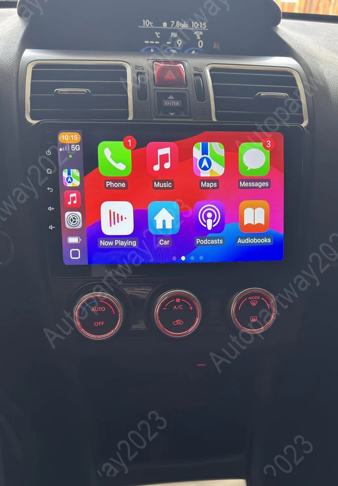 9" Android 13 For 2015-2018 Subaru Forester/XV/WRX Car Stereo Radio Carplay GPS - Image 3 of 4