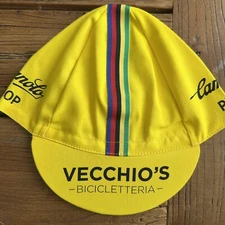 Vecchio's Bicicletteria Team Cycling Cap NEW Bike Ride Hat FREE SHIPPING !!