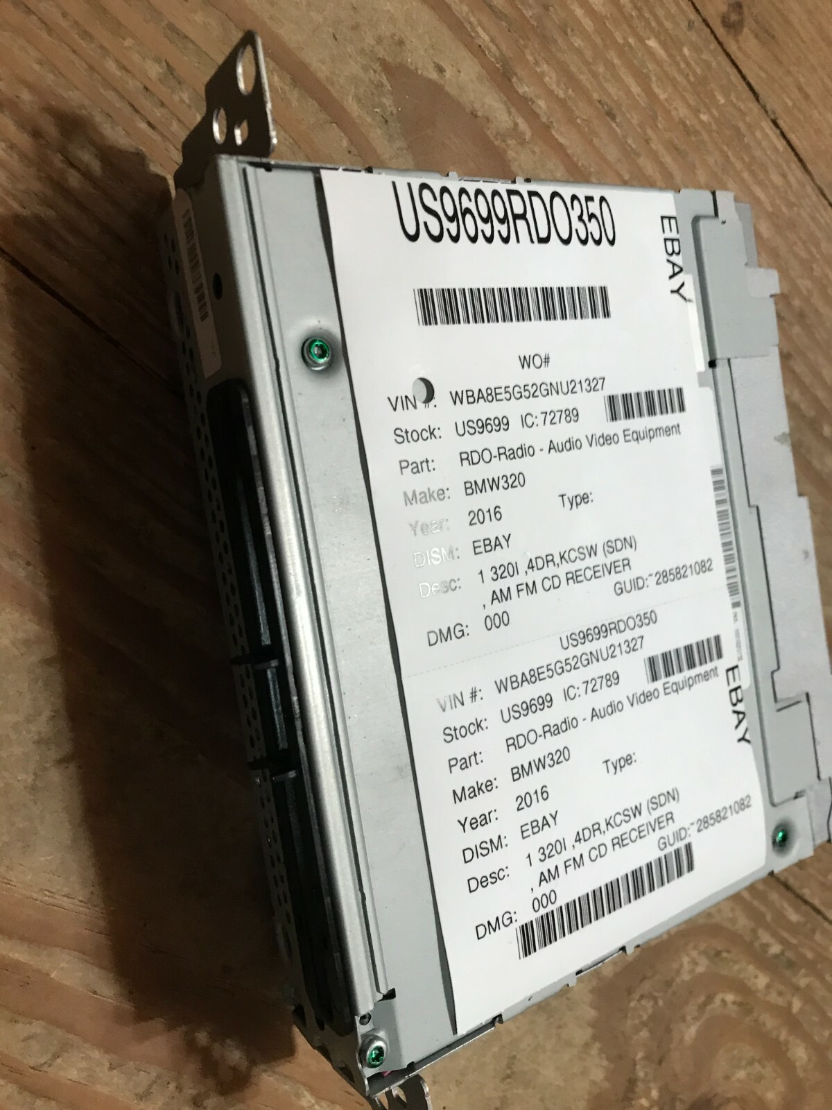 15 - 18 BMW 328I 320I RADIO CD PLAYER HEAD UNIT OEM / | eBay