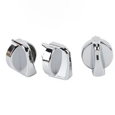 3Pcs AC Heater Blower Fan Control Knob for 121-0001-000 2007-2009 Peterbilt 386