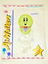 Boo Who? Ghost Air Walker Mylar Balloon by Anagram Halloween Vintage