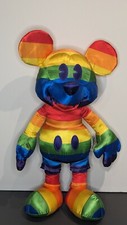 Disney Rainbow Collection Mickey Mouse Plush 15.5" Pride