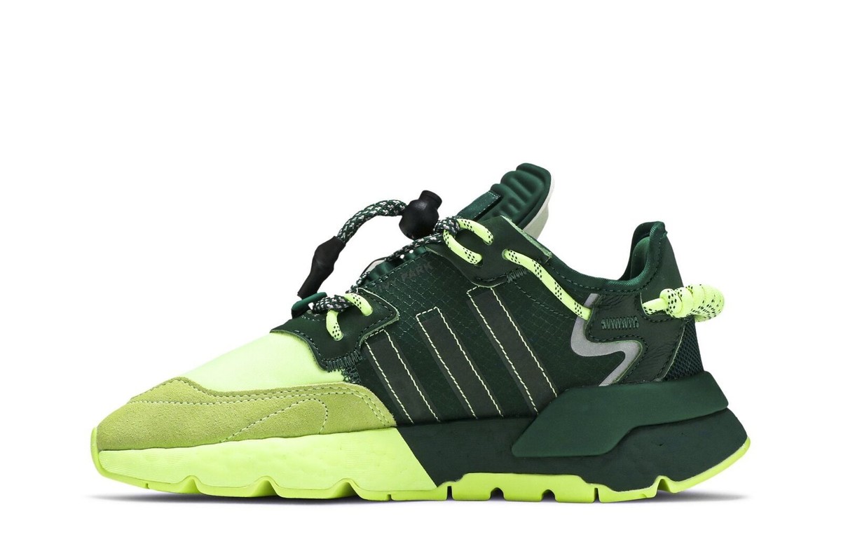 Size 9 Adidas Nite Jogger‎ Ivy Park Green Yellow Mens Athletic Sneakers S29041 Cop Or Drop ? ? . . .? @snkrsden / @yankeekicksstore  main image 4