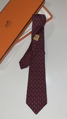 Hermès Krawatte mit Originalkarton