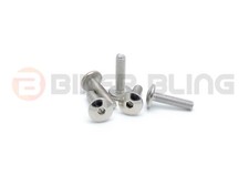 10x Yamaha RZV500 M5x20 stainless steel pan button head fairing bolts