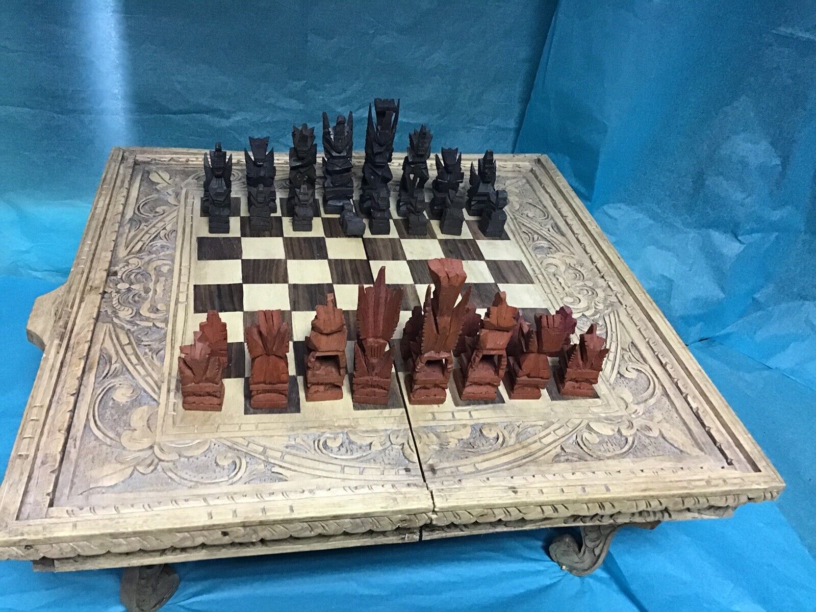 Backgammon Board Big Chess Official Wood Official Medieval Travel