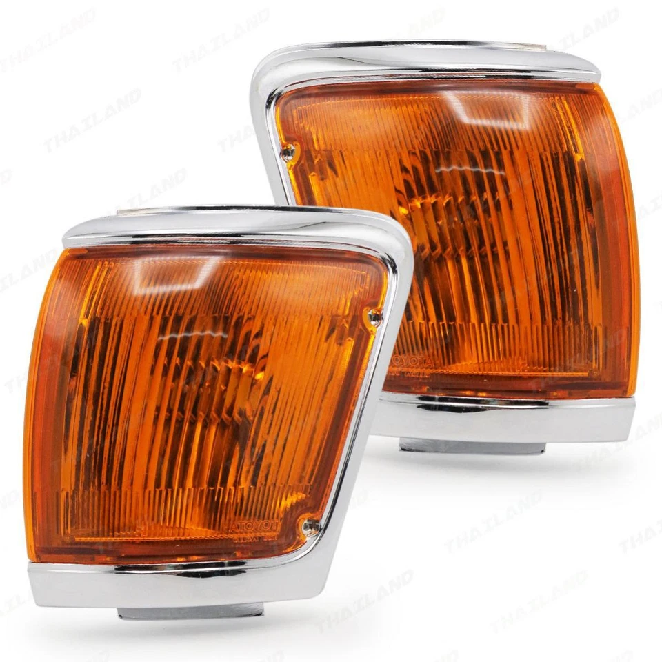 Front Corner Indicator Turn Signal Lights For Toyota Mighty-X Cab 88 - 1992 97 - Image 3 of 4