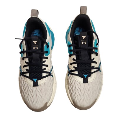 Under Armour Project Rock 6 UA GS Size 5Y Silt Black Training