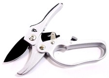 Spear & Jackson 6258KEW Kew Gardens Compact Ratchet Anvil Secateurs - Silver