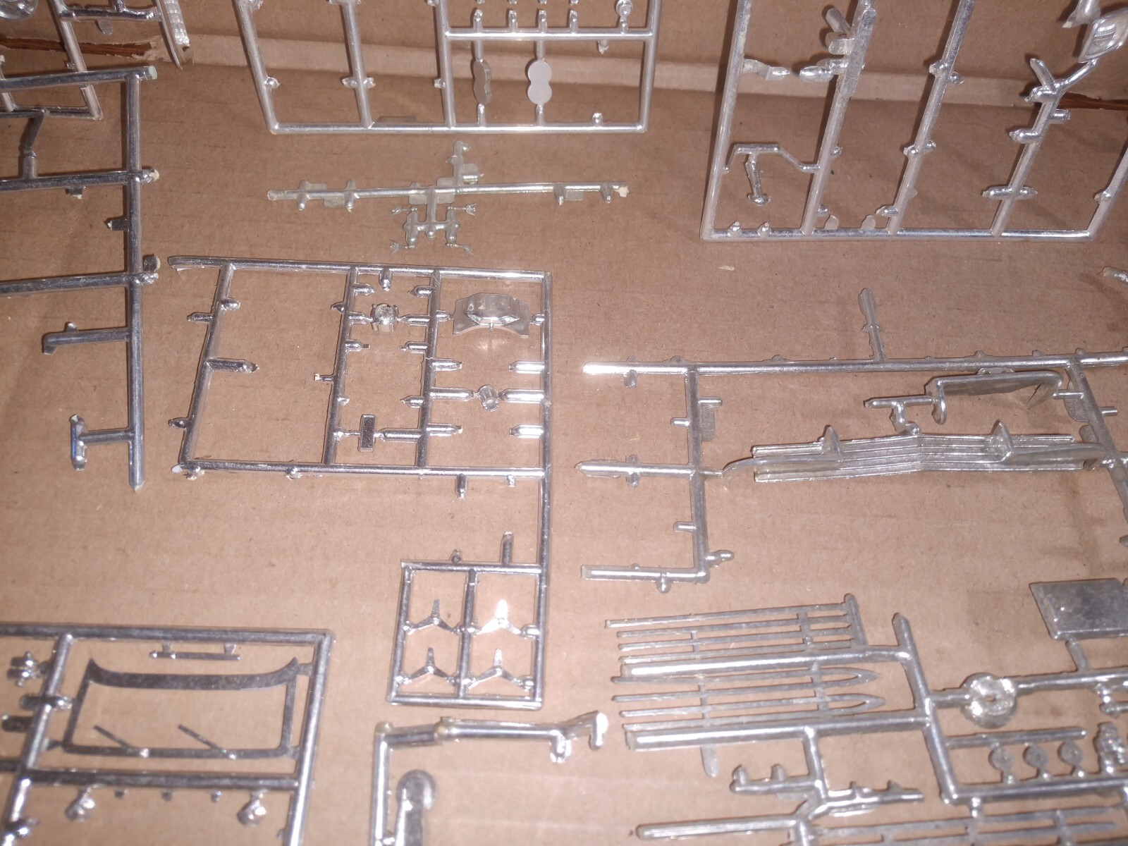 AMT Revell monogram 1/24 1/25 Assortment Chrome Junkyard Plastic Model ...