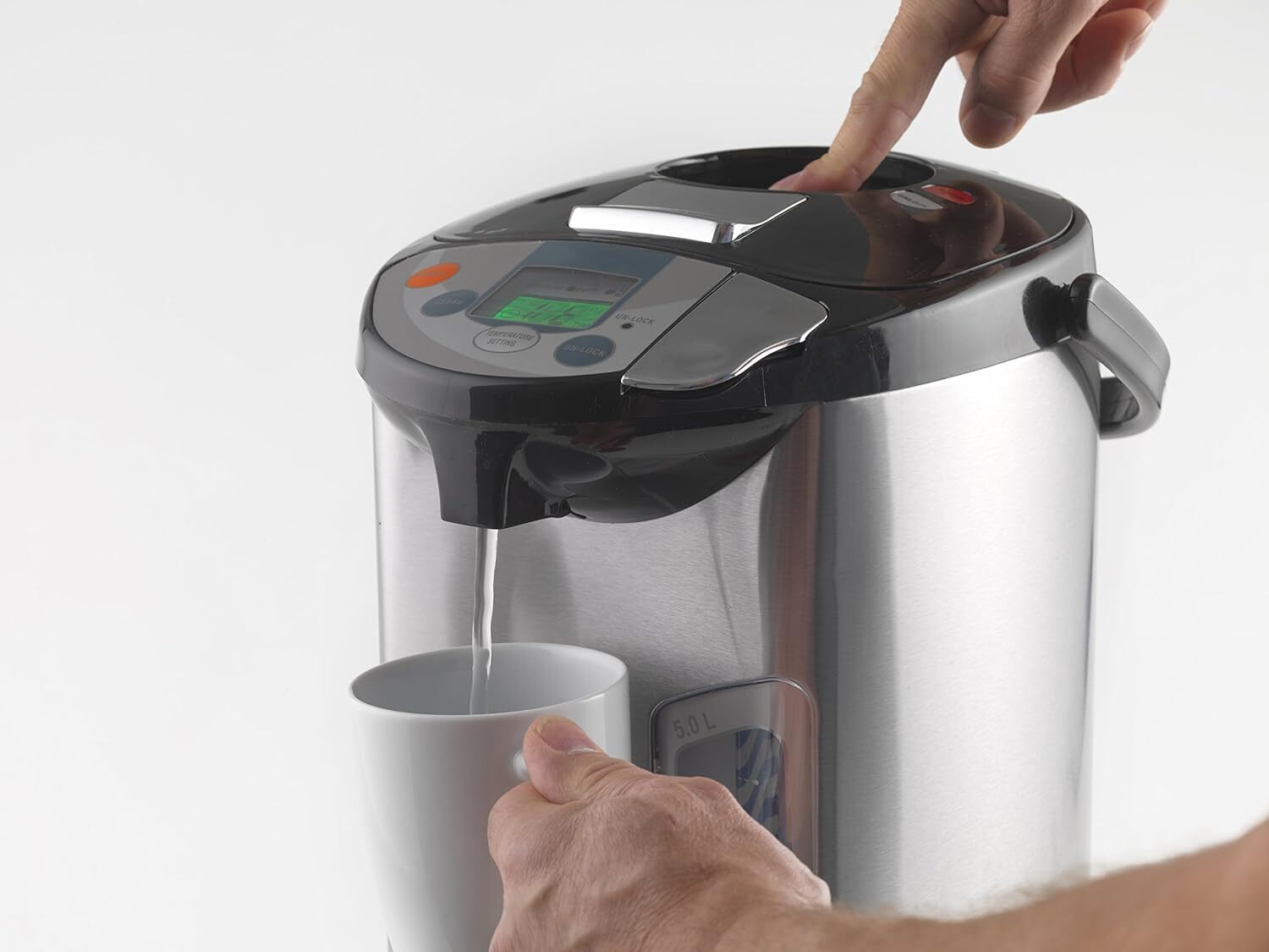 Addis Thermo Pot Instant Thermal Hot Water Boiler Dispenser, 3.2 Litre