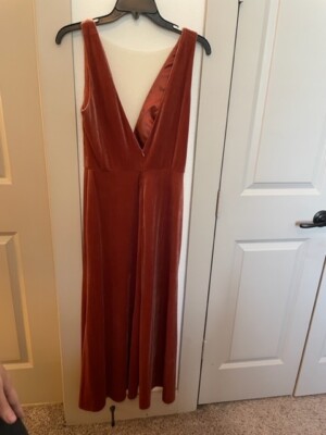 Jenny Yoo Lori Bridesmaid Dress in English Rose, Size 8 | eBay